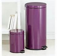 stainless steel trash can