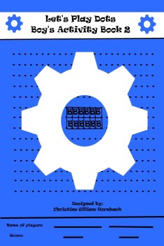 New Series Boys and Girls Tic Tac Toe or Dots Activity Books