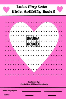 New Series Boys and Girls Tic Tac Toe or Dots Activity Books